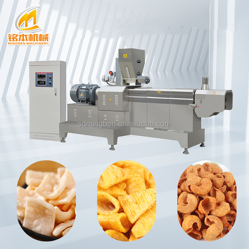 Extruded Automatic Fried 3d Pe - Food Snacks Making Machine avaliação e preço