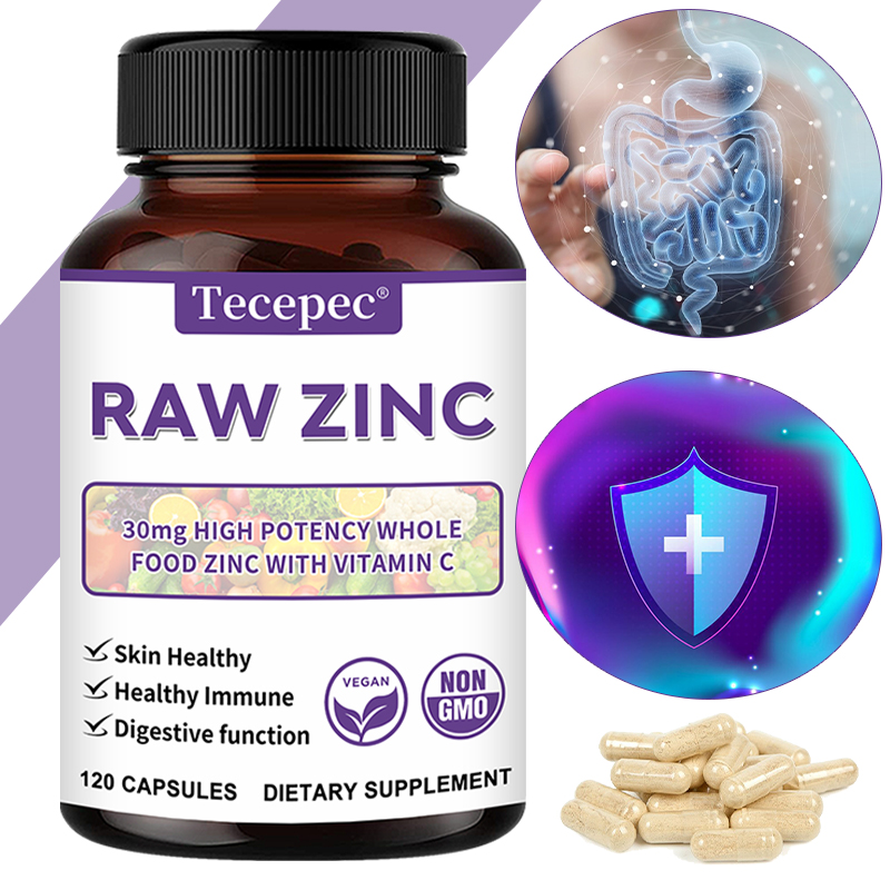 Zinc Vitamins - Raw Zinc Whole - Food Zinc avaliação e preço