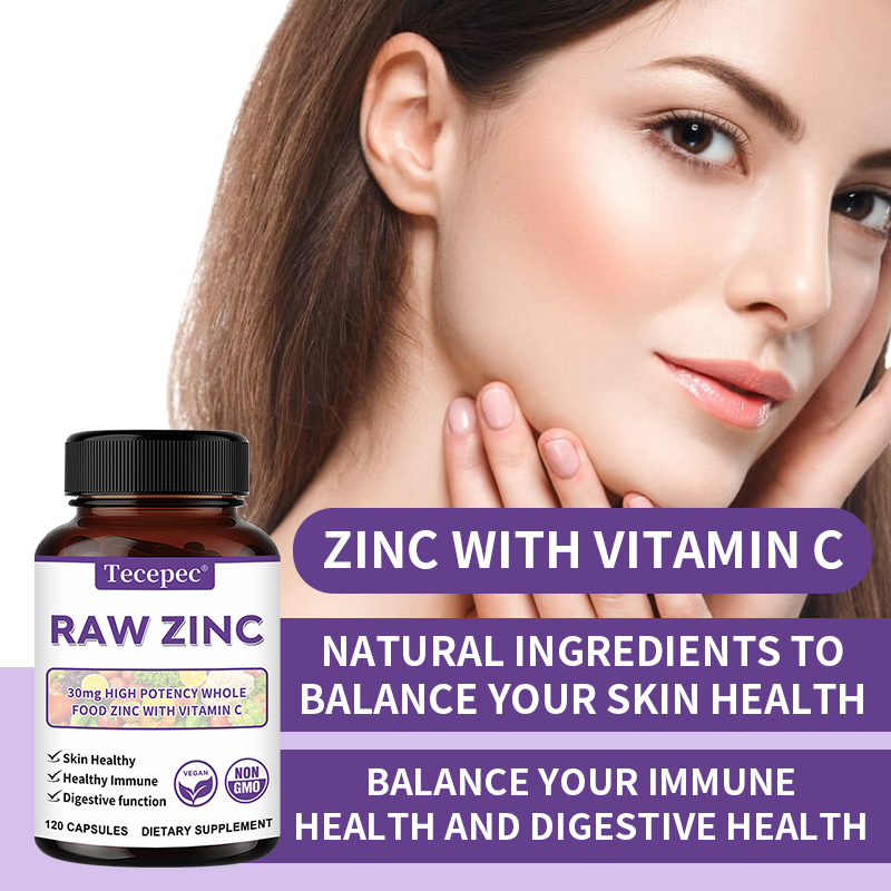 Zinc Vitamins - Raw Zinc Whole - Food Zinc avaliação e preço