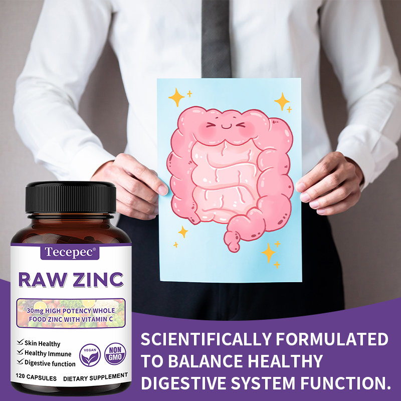 Zinc Vitamins - Raw Zinc Whole - Food Zinc avaliação e preço