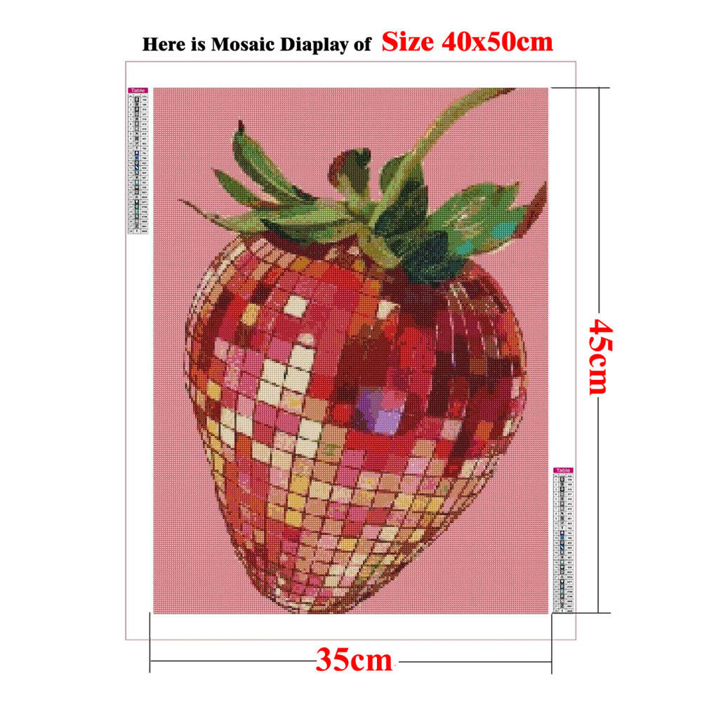 Diamond Art Painting Kits Adul - Fruit Roll Up avaliação e preço