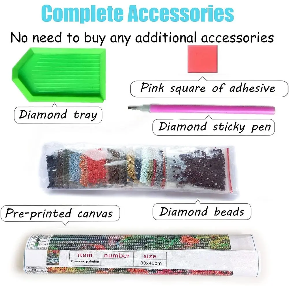 Diamond Art Painting Kits Adul - Fruit Roll Up avaliação e preço