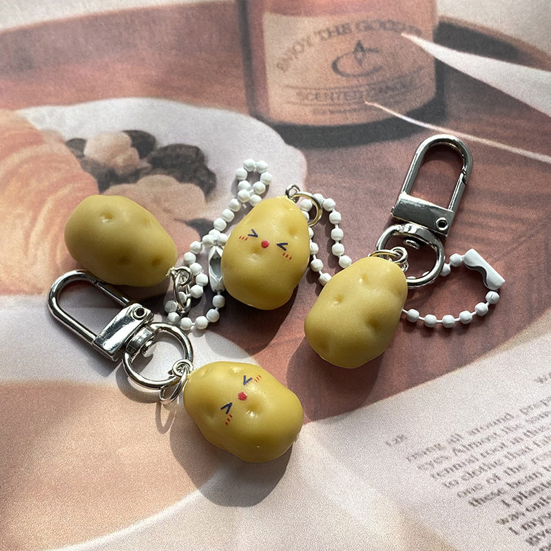 Creative Cute 3D Happy Potato  - Food Zinc avaliação e preço
