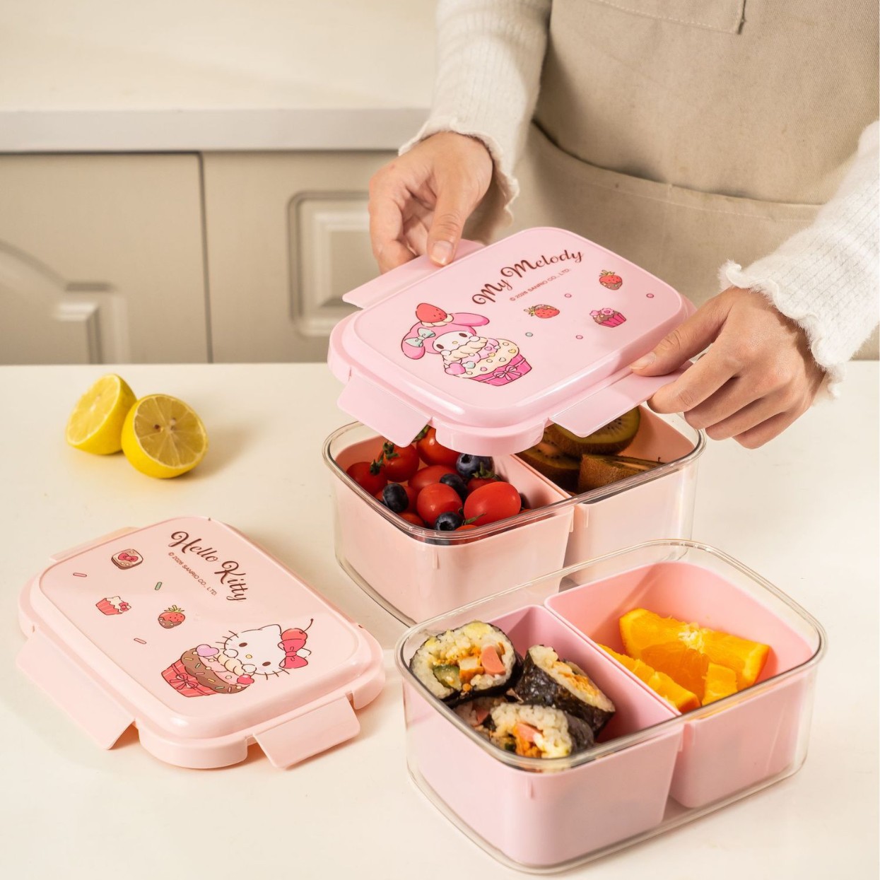 Sanrio Hello Kitty Bento Lunch - Food Good Snacks avaliação e preço
