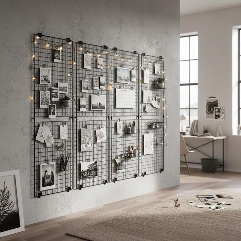 3 Packs Grid Wall Panels, 2 x  - Foods X avaliação e preço
